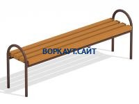 Лавочка парковая МАФ 1603 в Карачаево-Черкесской Республике