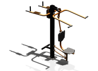 Уличный тренажер "Верхняя тяга Брусья Пресс" УТ339 в Карачаево-Черкесской Республике