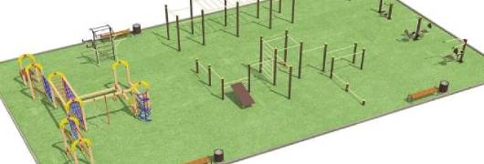Проект спортивной площадки для любого возраста в Карачаево-Черкесской Республике