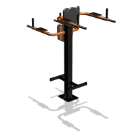 Уличный тренажер  "Брусья-пресс двойной"  УТ202 в Карачаево-Черкесской Республике