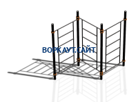 Спортивный комплекс воркаут ВС-80 в Карачаево-Черкесской Республике