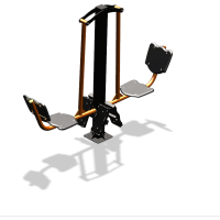 Уличный тренажер  "Жим ногами двойной"  УТ203 в Карачаево-Черкесской Республике