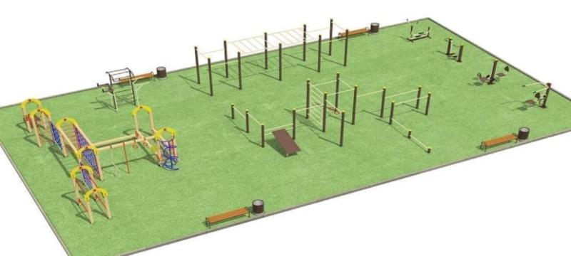 Проект спортивной площадки для любого возраста - 1 096 200 рублей. в Карачаево-Черкесской Республике