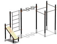 Спортивный комплекс воркаут ВС-74 в Карачаево-Черкесской Республике