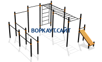 Спортивный комплекс воркаут ВС-109 в Карачаево-Черкесской Республике