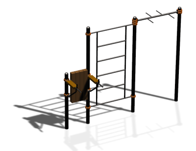 Спортивный комплекс воркаут ВС-142 в Карачаево-Черкесской Республике