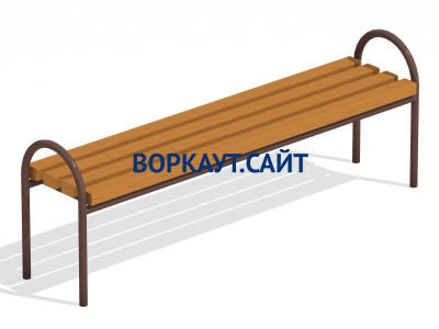 Лавочка парковая МАФ 1603 в Карачаево-Черкесской Республике