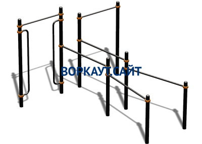 Спортивный комплекс воркаут ВС-197 в Карачаево-Черкесской Республике