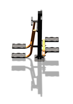Уличный тренажер "Шпагат Степпер" УТ310 в Карачаево-Черкесской Республике
