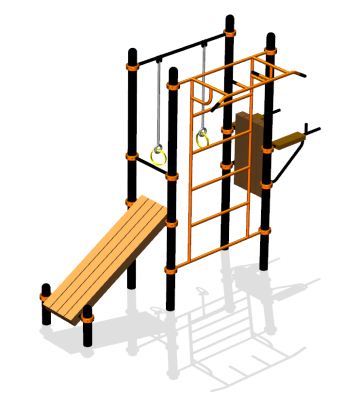 Спортивный комплекс воркаут ВС-78 в Карачаево-Черкесской Республике