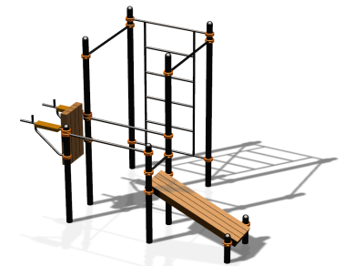Спортивный комплекс воркаут ВС-82 в Карачаево-Черкесской Республике