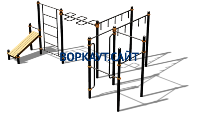 Спортивный комплекс воркаут ВС-195 в Карачаево-Черкесской Республике