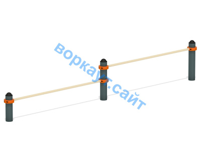 Каскад турников двойной ВС-5 в Карачаево-Черкесской Республике