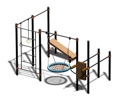 Спортивный комплекс воркаут ВС-97 в Карачаево-Черкесской Республике