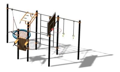 Спортивный комплекс воркаут ВС-104 в Карачаево-Черкесской Республике