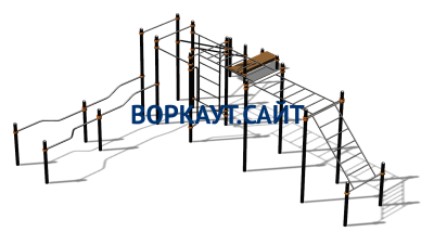 Спортивный комплекс воркаут ВС-199 в Карачаево-Черкесской Республике