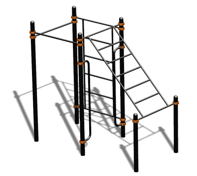 Спортивный комплекс воркаут ВС-193 в Карачаево-Черкесской Республике