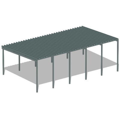 Большой теневой навес трибун МАФ 4131 в Карачаево-Черкесской Республике