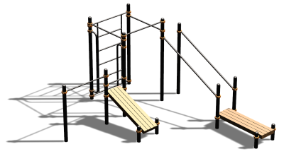 Спортивный комплекс воркаут ВС-198 в Карачаево-Черкесской Республике