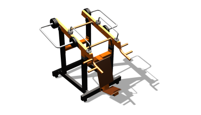 Силовой уличный тренажер  "Жим вверх"  УТ421 в Карачаево-Черкесской Республике