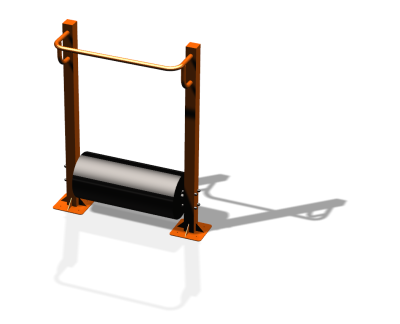 Уличный тренажер "Барабан для бега" УТ124 в Карачаево-Черкесской Республике