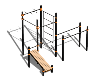 Спортивный комплекс воркаут ВС-91 в Карачаево-Черкесской Республике