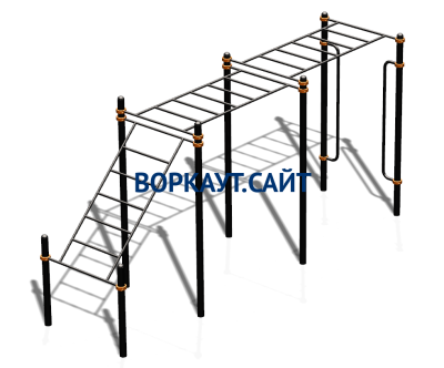 Спортивный комплекс воркаут ВС-190 в Карачаево-Черкесской Республике