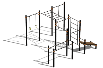 Спортивный комплекс воркаут ВС-89 в Карачаево-Черкесской Республике