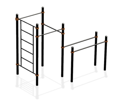 Спортивный комплекс воркаут ВС-58 в Карачаево-Черкесской Республике