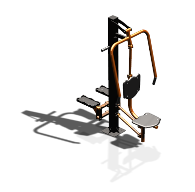 Уличный тренажер "Жим от груди Степпер" УТ342 в Карачаево-Черкесской Республике