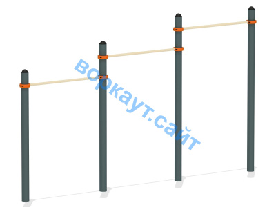 Турник тройной ВС-4 в Карачаево-Черкесской Республике