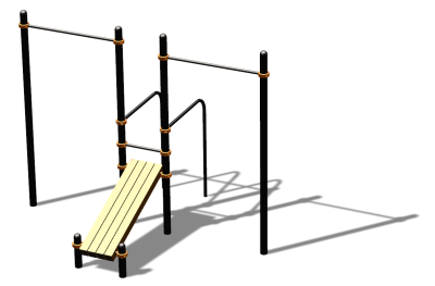 Спортивный комплекс воркаут ВС-132 в Карачаево-Черкесской Республике