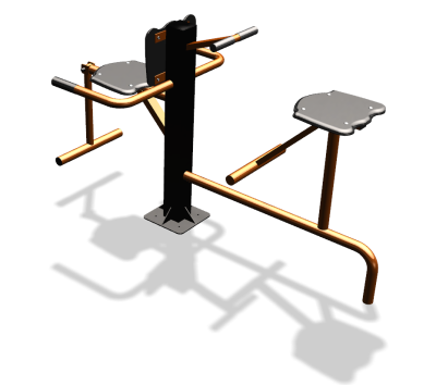 Уличный тренажер "Флекс Твистер сидя" УТ343 в Карачаево-Черкесской Республике