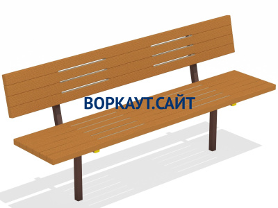 Диван уличный МАФ 1608 в Карачаево-Черкесской Республике