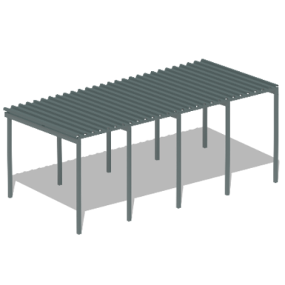 Теневой навес трибун МАФ 4130 в Карачаево-Черкесской Республике