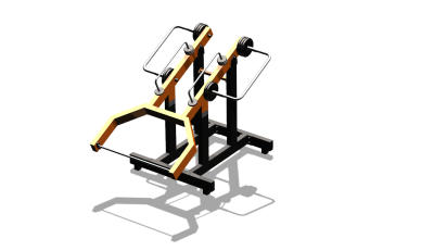 Силовой уличный тренажер  "Мультиштанга"  УТ417 в Карачаево-Черкесской Республике