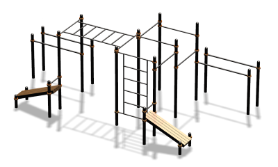 Спортивный комплекс воркаут ВС-100 в Карачаево-Черкесской Республике