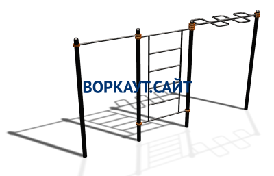 Спортивный комплекс воркаут ВС-129 в Карачаево-Черкесской Республике