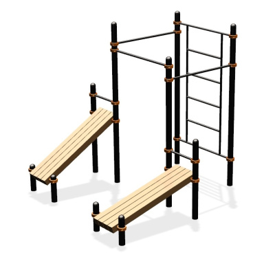 Спортивный комплекс воркаут ВС-42 в Карачаево-Черкесской Республике