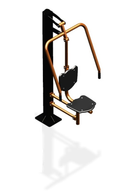 Уличный тренажер "Жим от груди одинарный" УТ 111 в Карачаево-Черкесской Республике