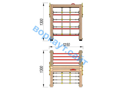 Детский спортивный комплекс ДСК 3201 в Карачаево-Черкесской Республике