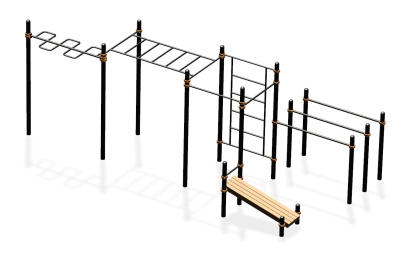 Спортивный комплекс воркаут ВС-57 в Карачаево-Черкесской Республике