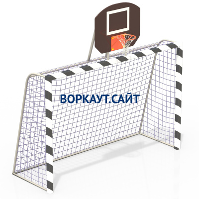 Ворота с баскетбольным щитом СИО 3512 в Карачаево-Черкесской Республике
