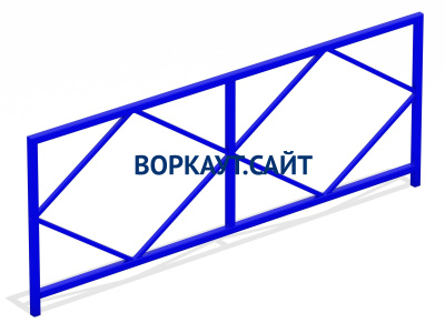 Ограждение площадки МАФ 5001 в Карачаево-Черкесской Республике