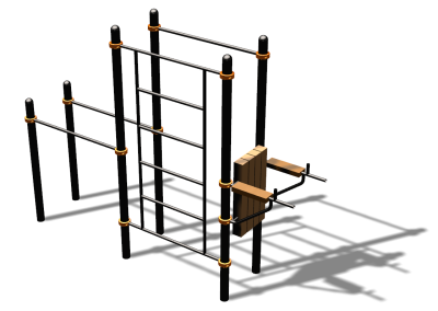 Спортивный комплекс воркаут ВС-137 в Карачаево-Черкесской Республике