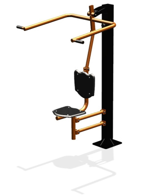 Уличный тренажер "Верхняя тяга одинарный" УТ 114 в Карачаево-Черкесской Республике