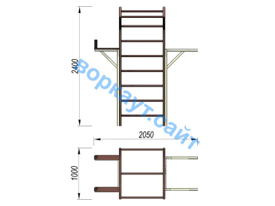 Детский спортивный комплекс 3 в 1 ДСК 3103 в Карачаево-Черкесской Республике