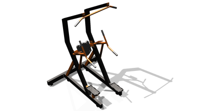 Силовой уличный тренажер  "Комбинированный станок"  УТ416 в Карачаево-Черкесской Республике