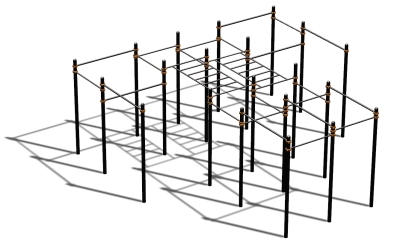Спортивный комплекс воркаут ВС-136 в Карачаево-Черкесской Республике