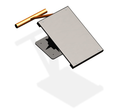 Уличный тренажер "Скамья для пресса" УТ 121 в Карачаево-Черкесской Республике